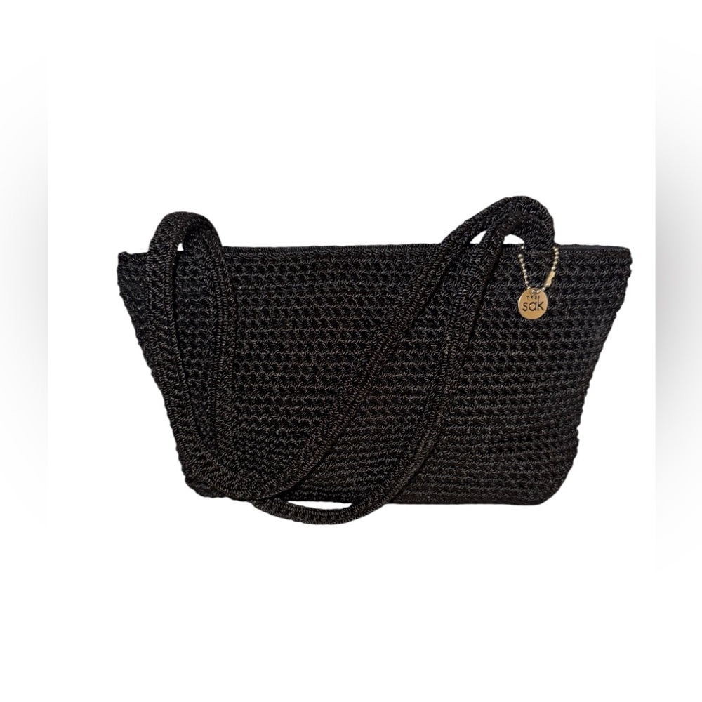 The Shack Mimi Woven Shoulder Bag